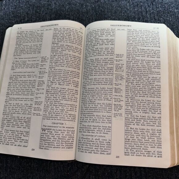 Oxford Scofield Study System Bible KJV 281 PBB HIC 8vo Refs Black Leather USED - Picture 12 of 16